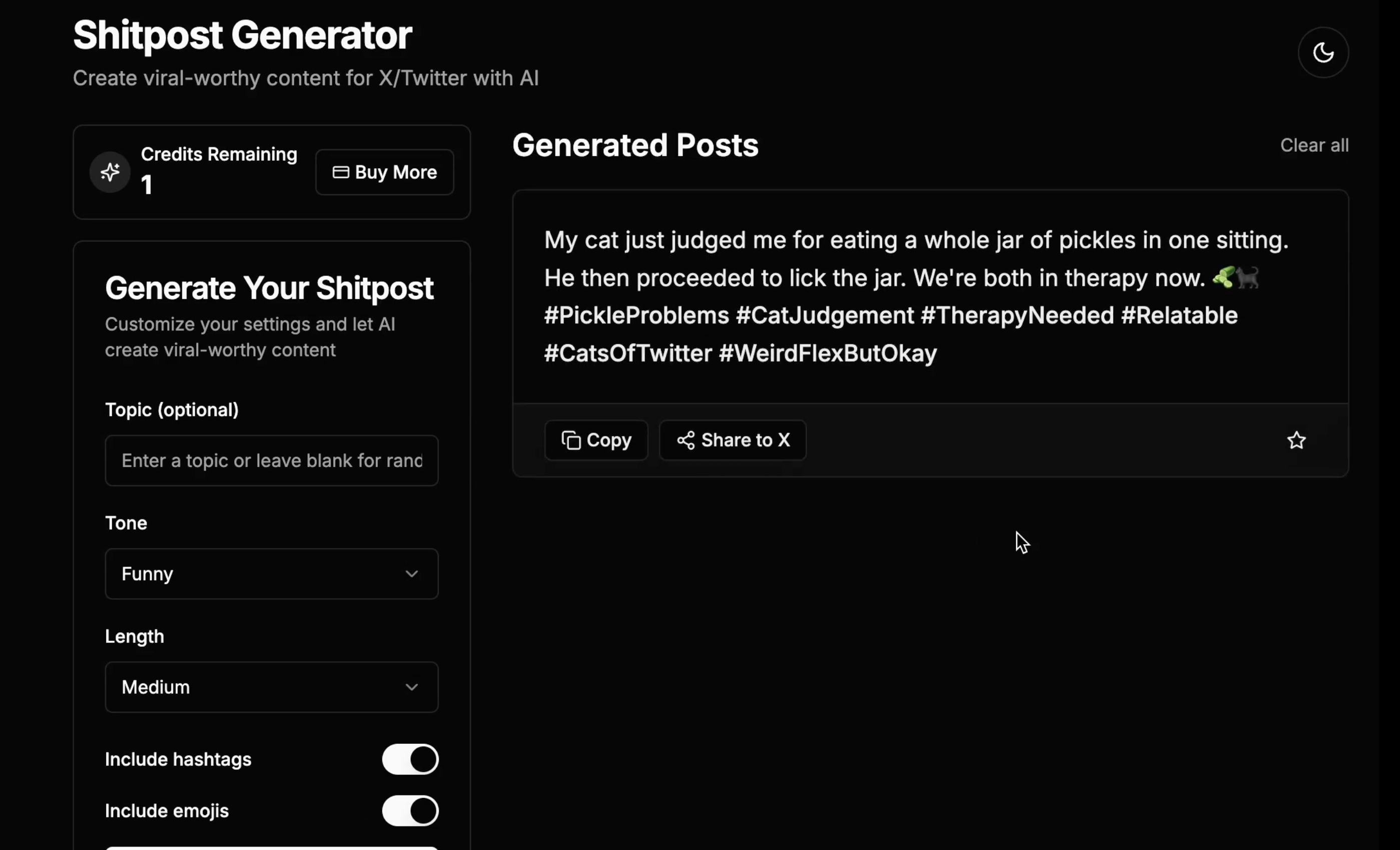 cursorforshitposting screenshot 1