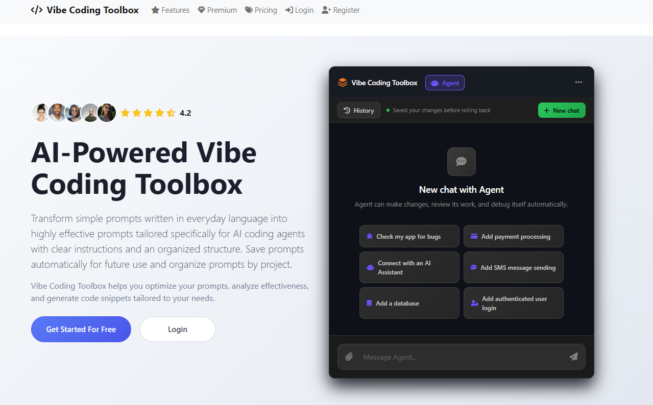 Vibe Coding Toolbox screenshot 1