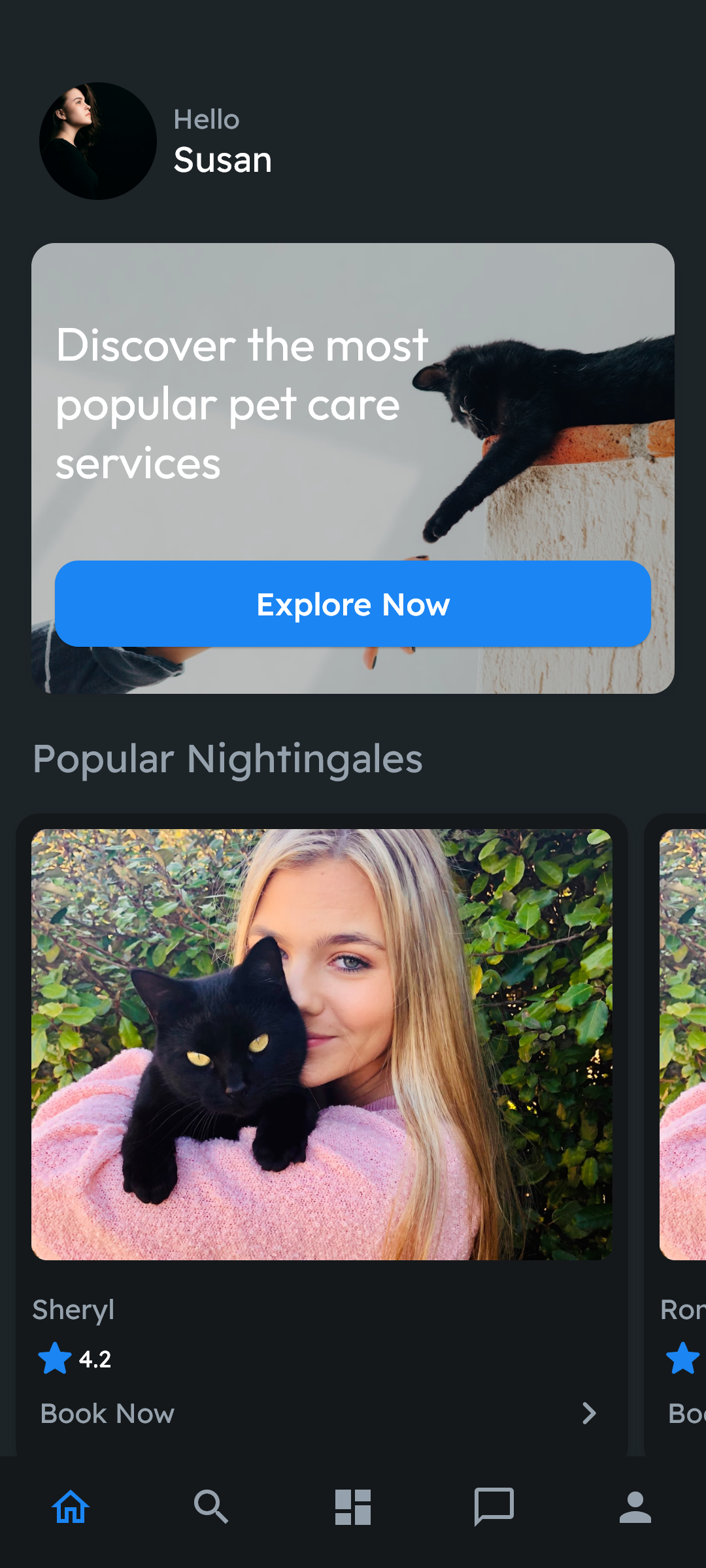 Nightingale App screenshot 1
