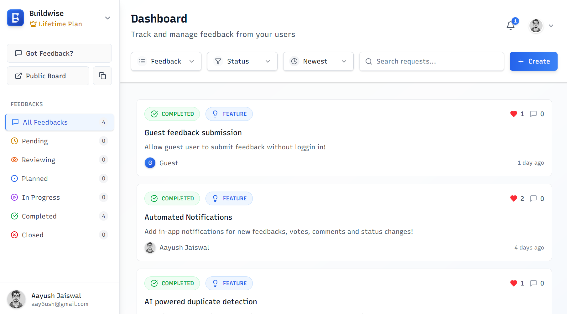 Buildwise screenshot 2