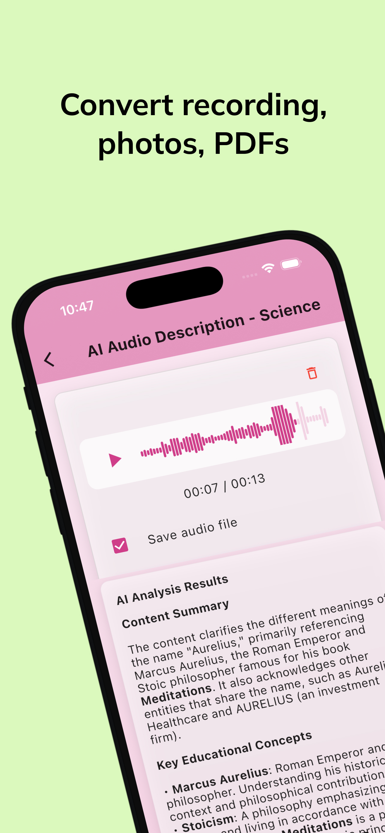 AInstein screenshot 1
