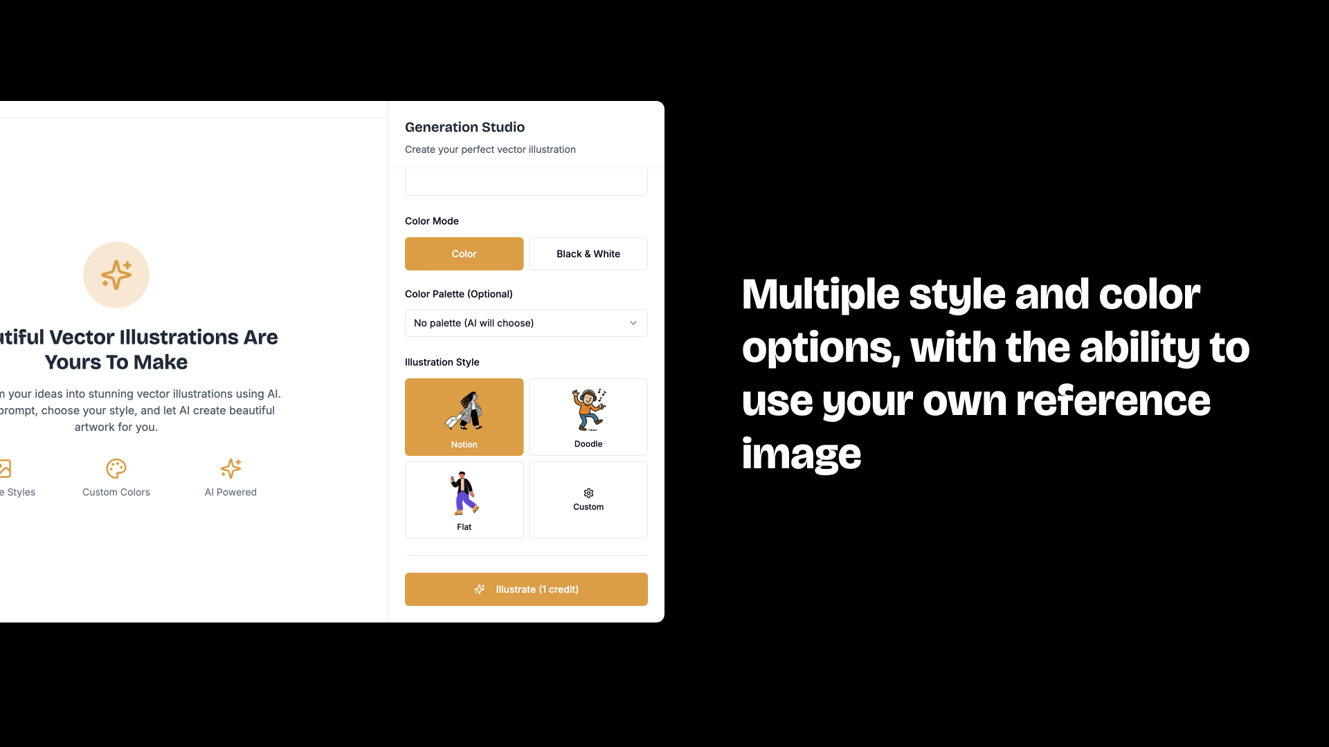 Illustrations AI screenshot 2