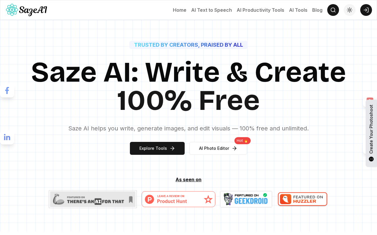 Saze AI screenshot 1