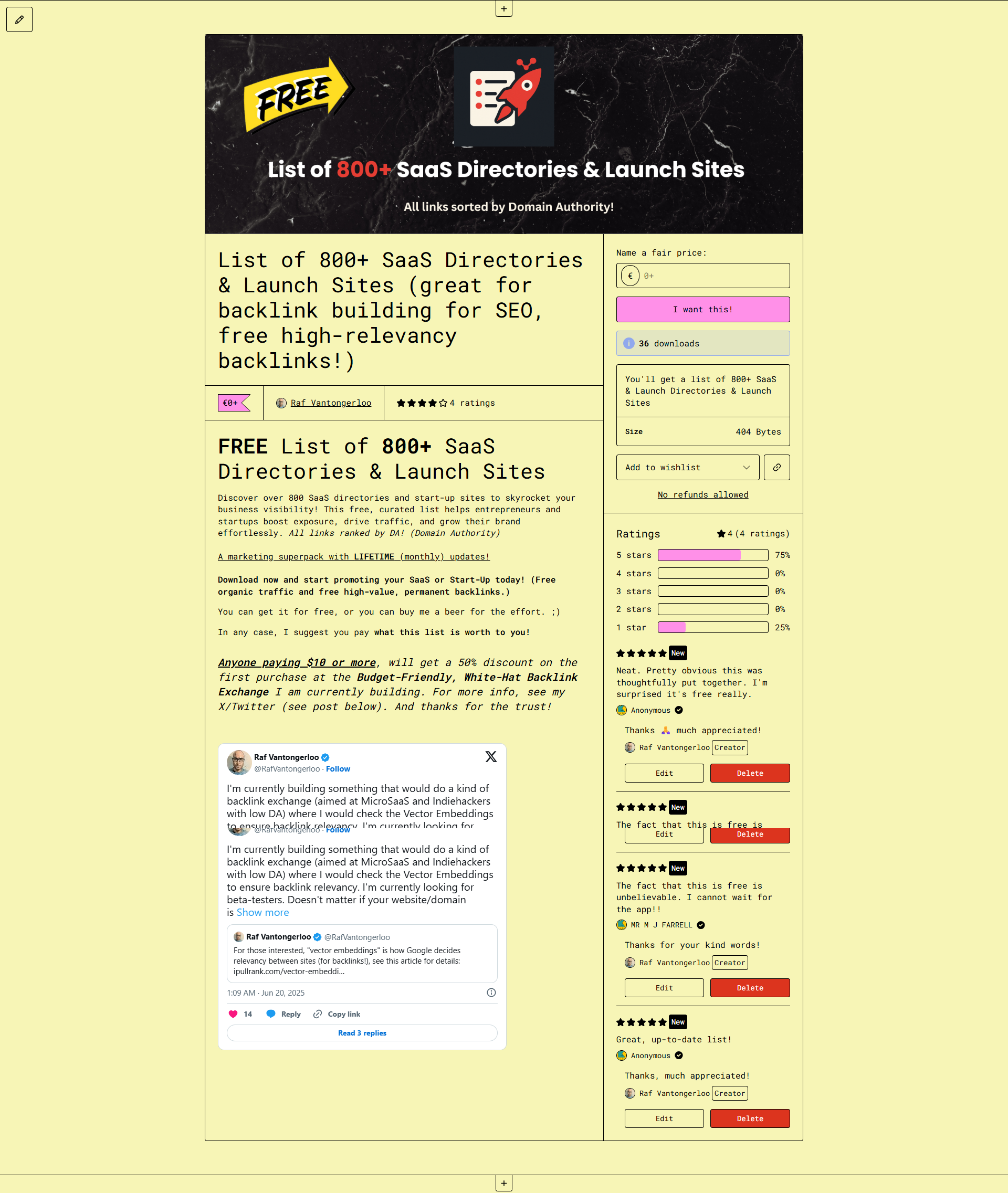 Linkto screenshot 2