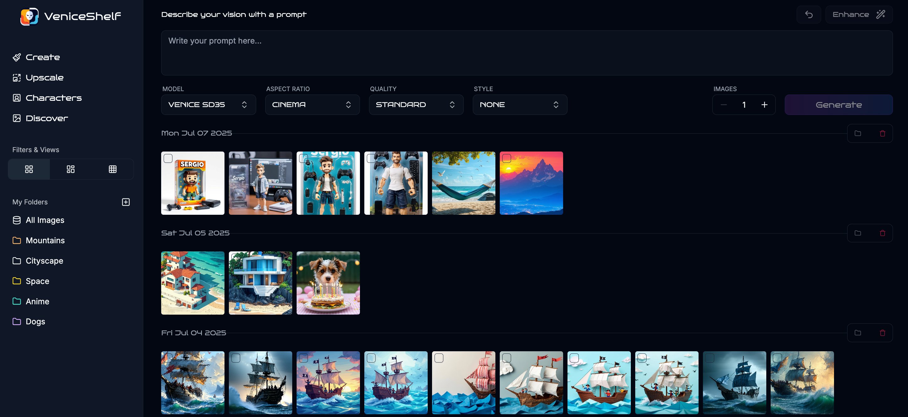 VeniceShelf screenshot 1