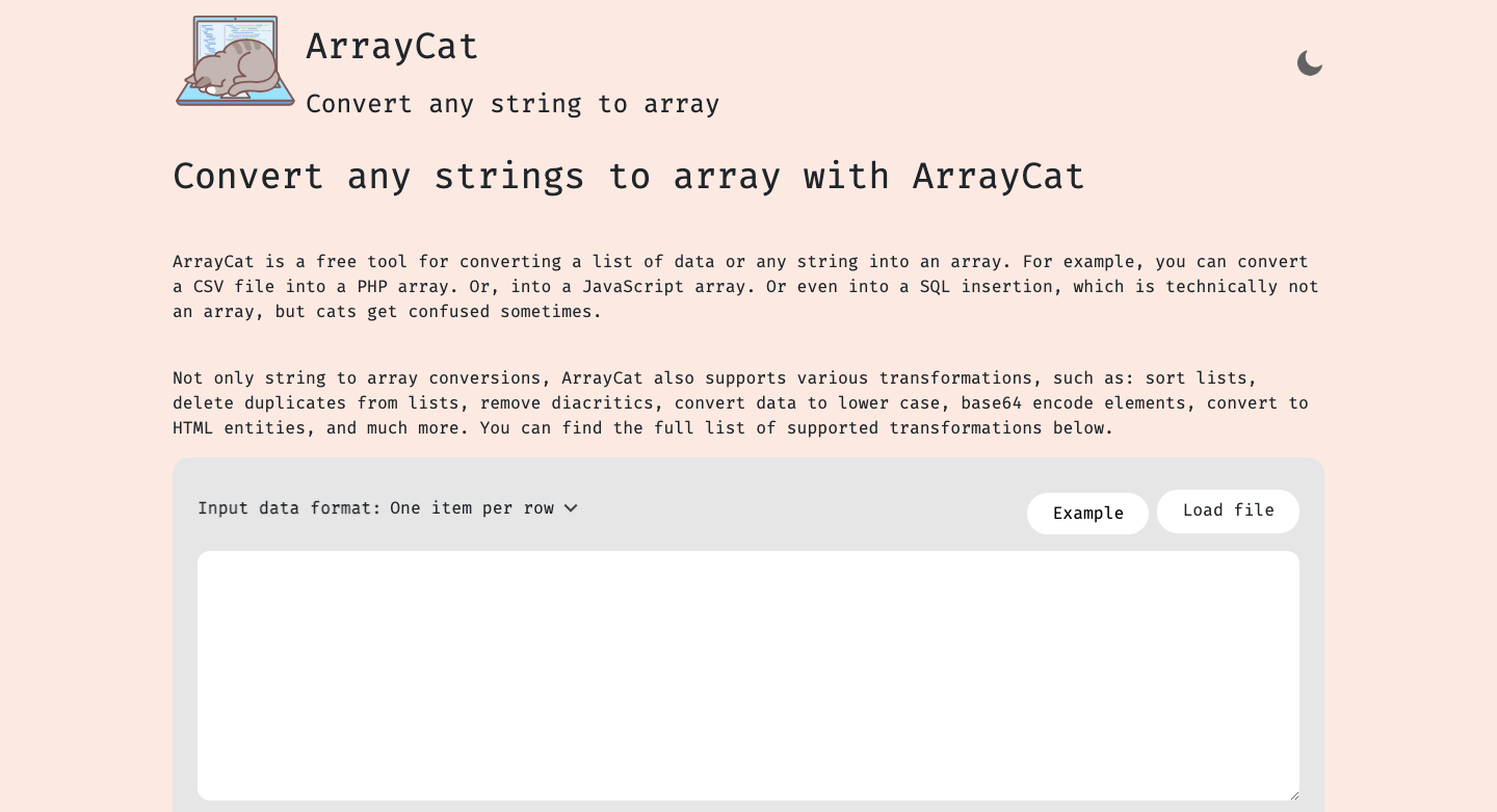 ArrayCat screenshot 1