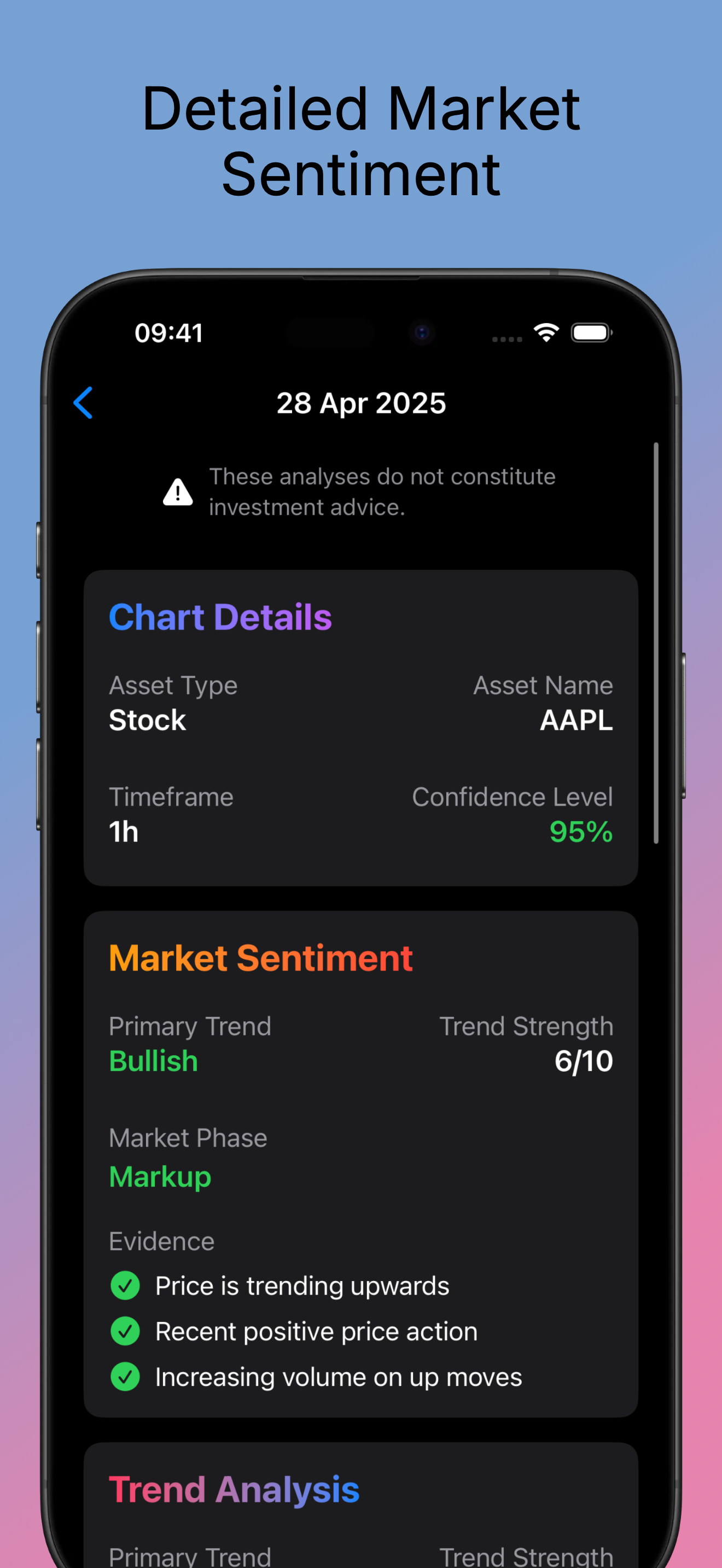 Chart AI - Technical Analysis screenshot 3