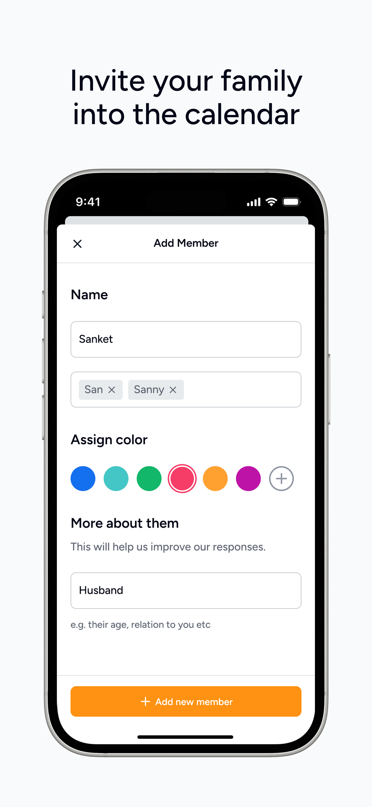 KIN - Family Calendar & Planner screenshot 3