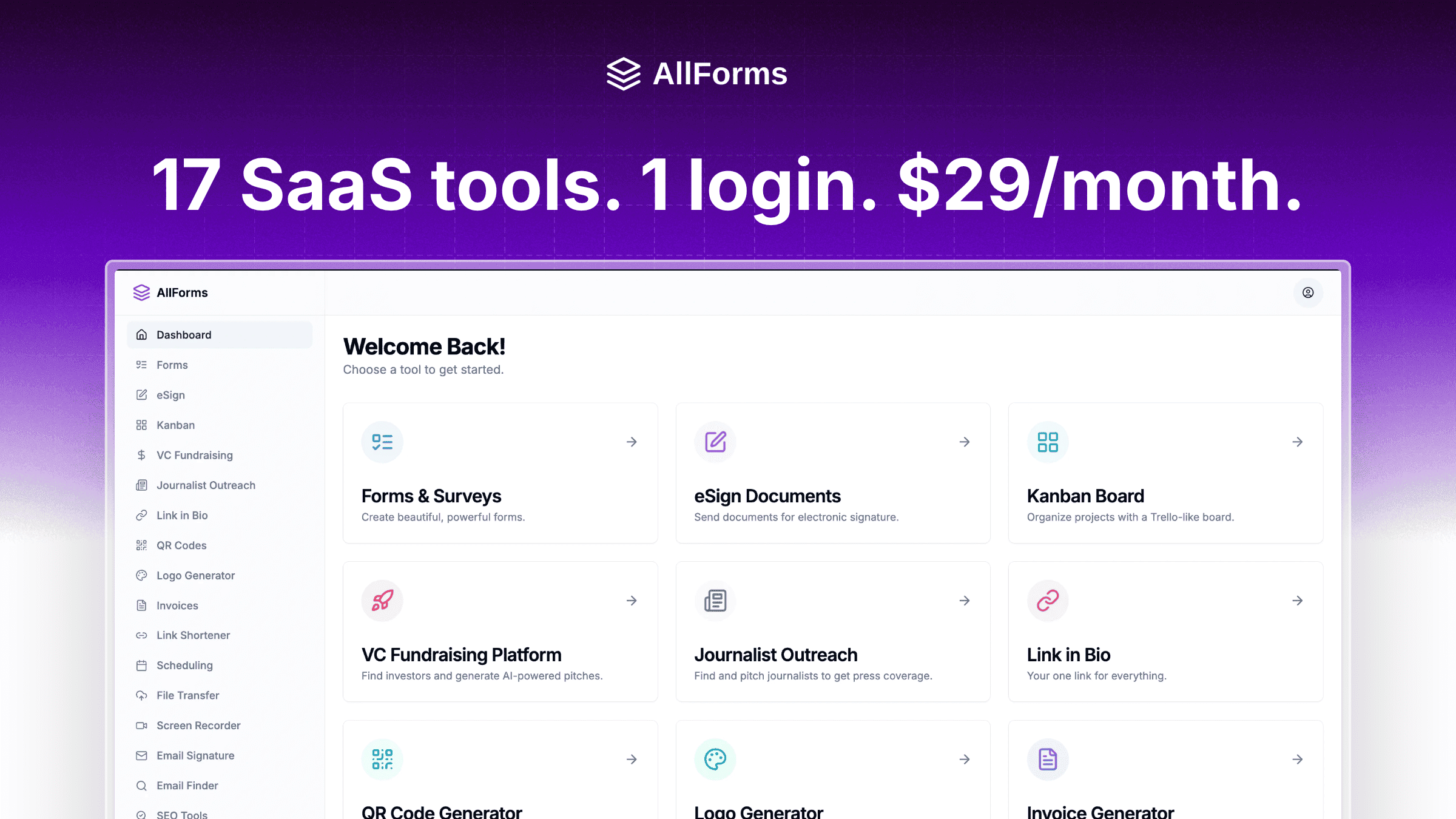 AllForms screenshot 1