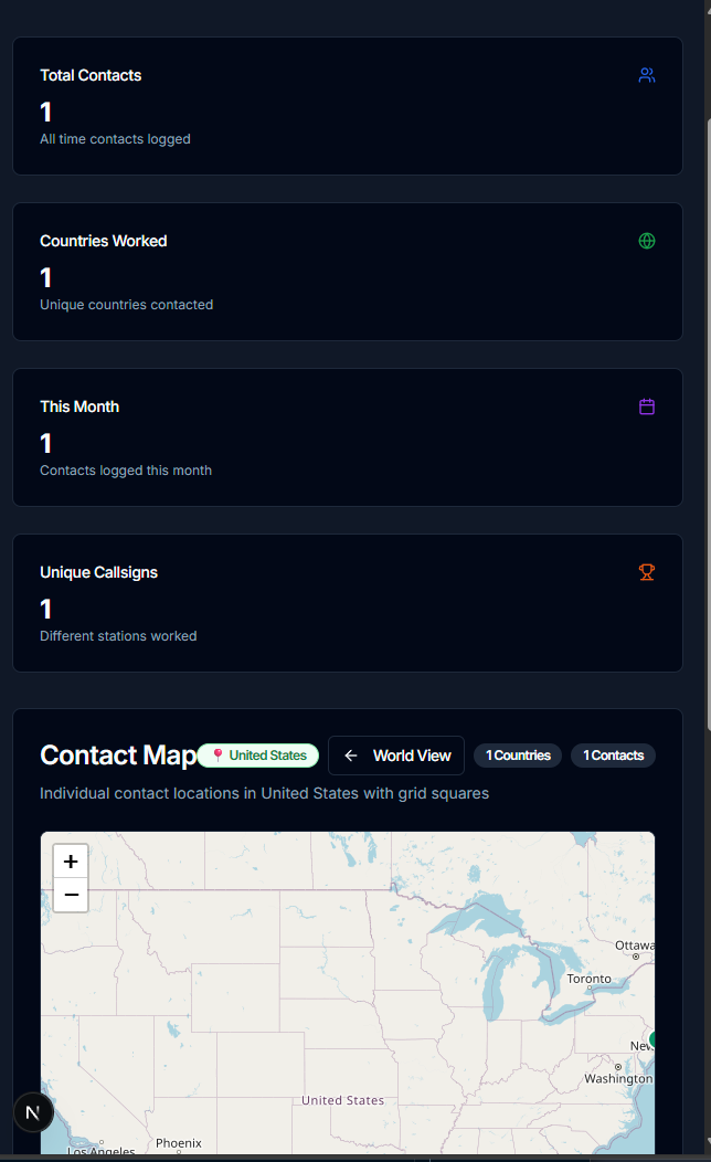 Hamlogs screenshot 1