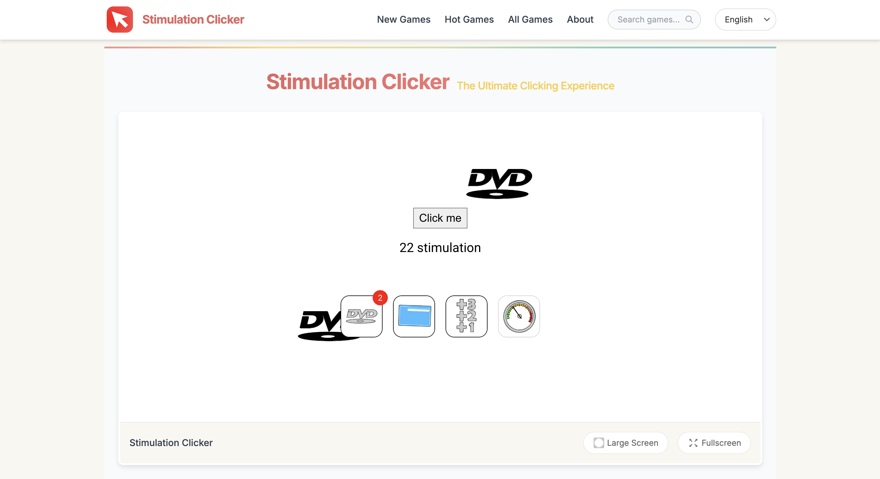 Stimulation Clicker screenshot 1