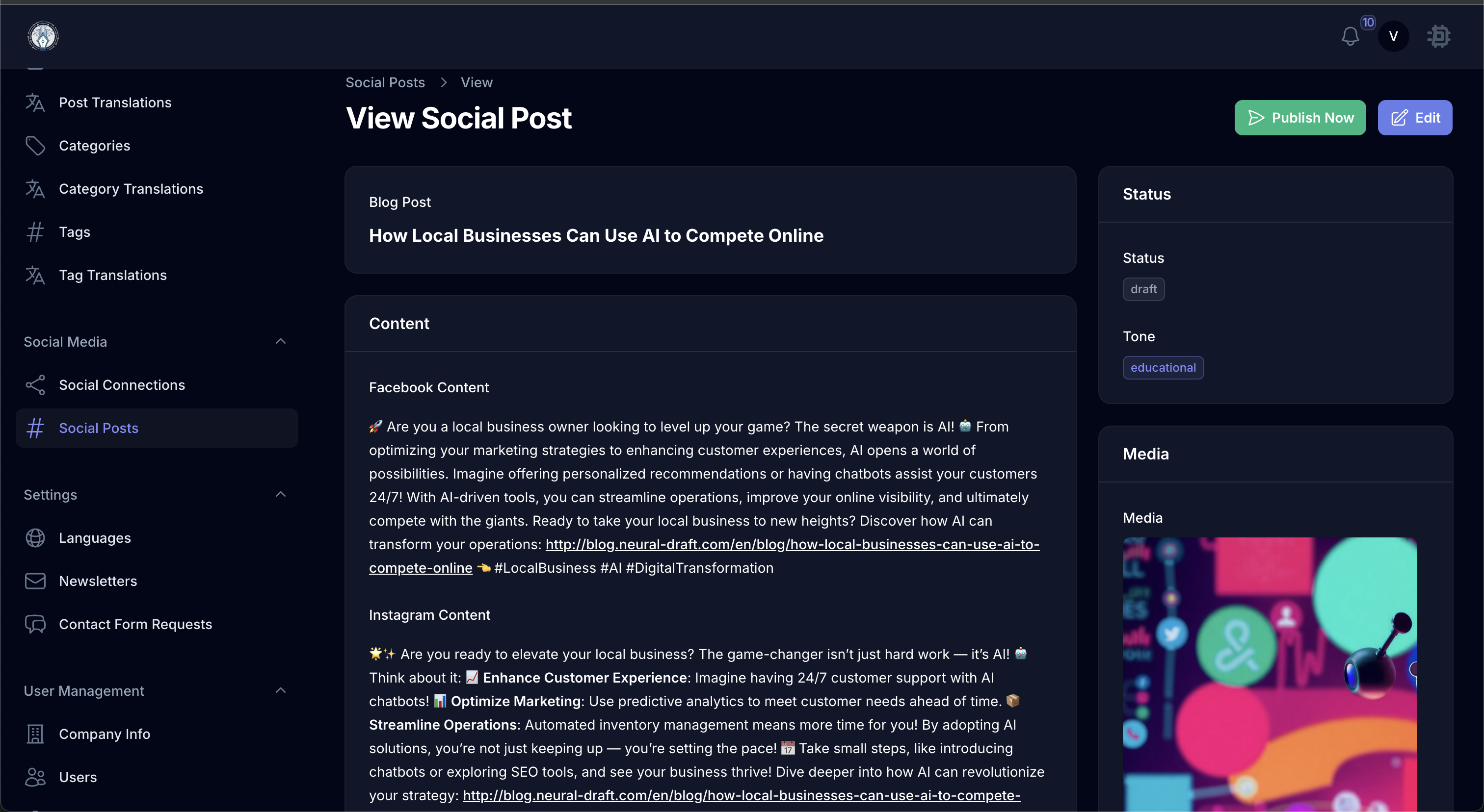 Neural Draft screenshot 3