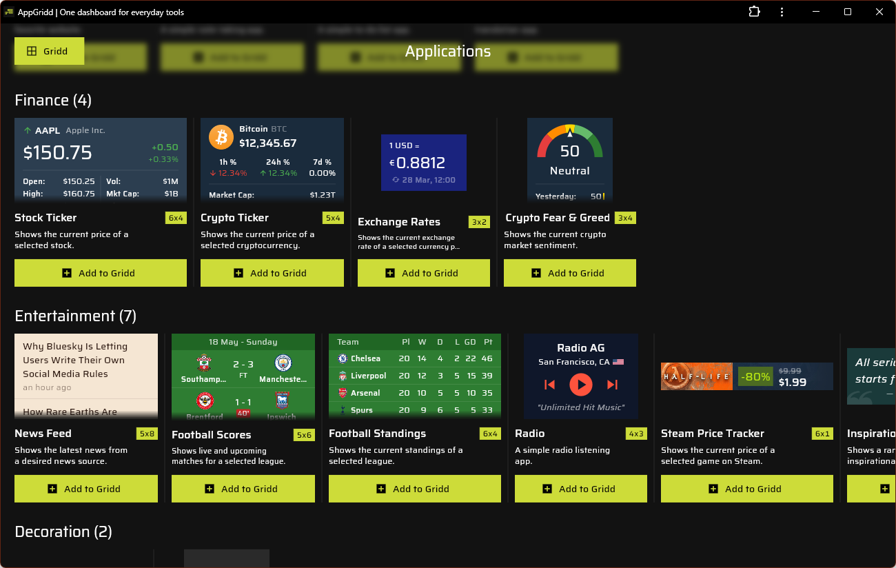 AppGridd screenshot 3