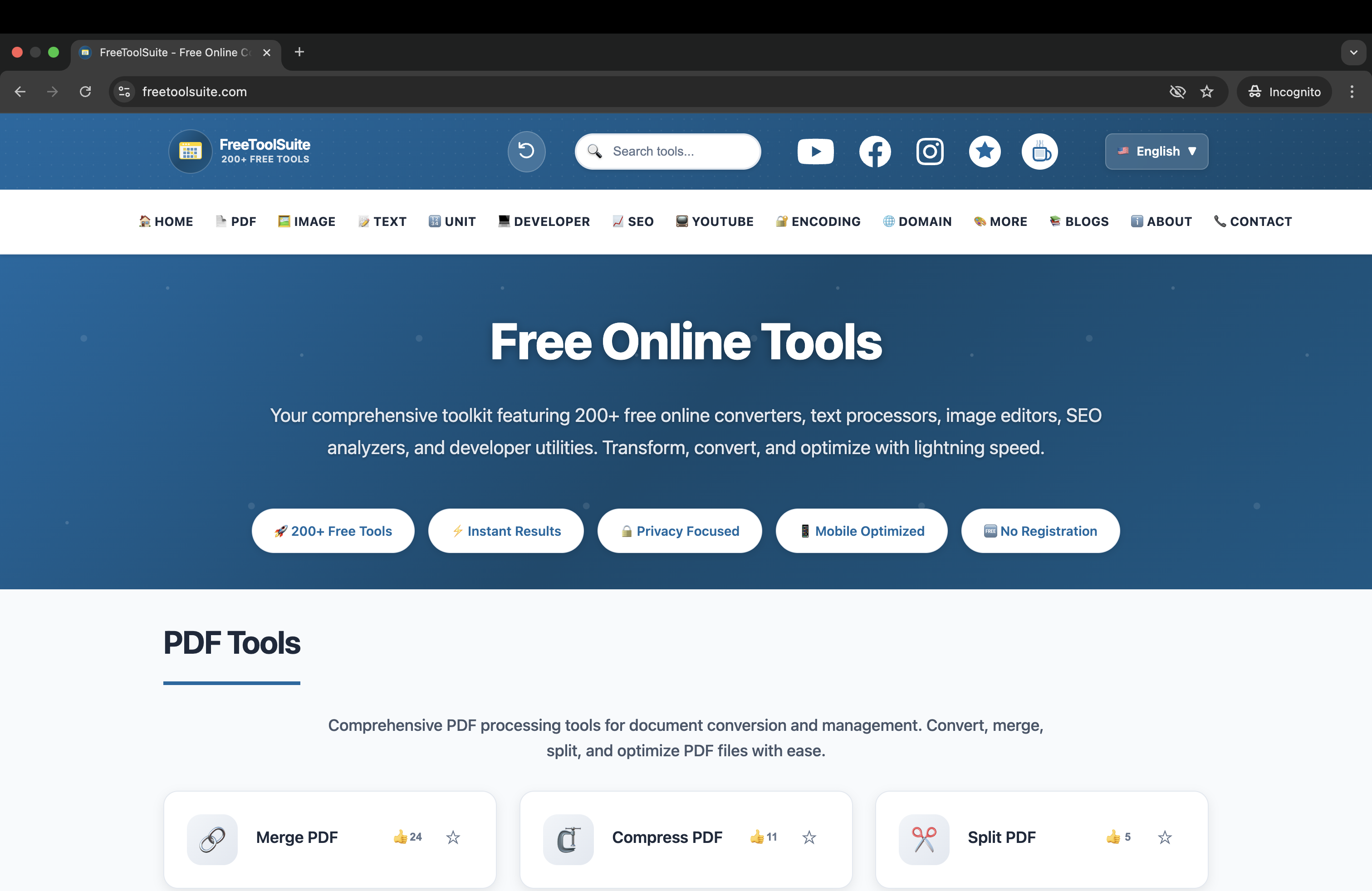 FreeToolSuite screenshot 1