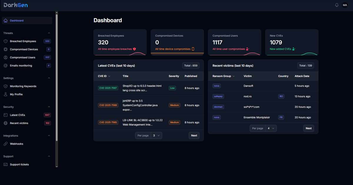 DarkGen screenshot 1