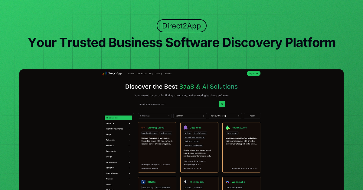 Direct2App screenshot 1
