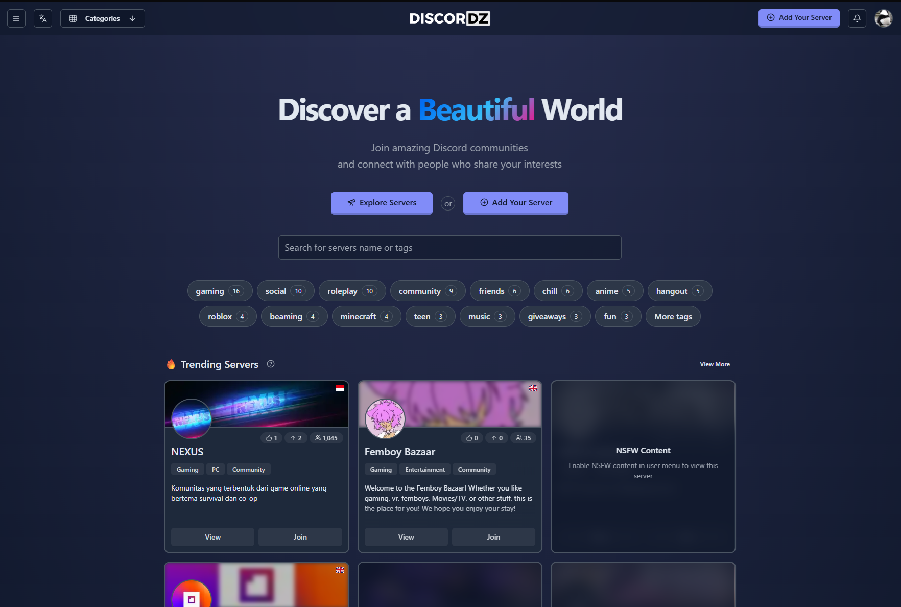 Discordz screenshot 2