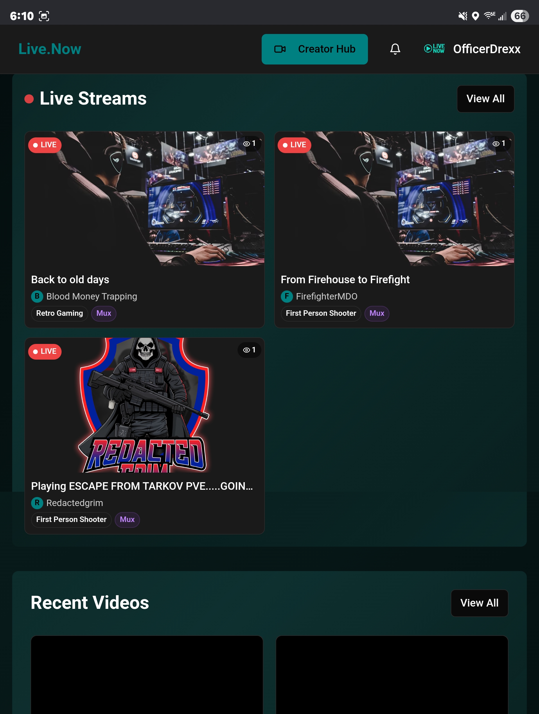 Live-now screenshot 3