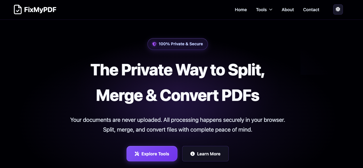 FixMyPDF screenshot 1