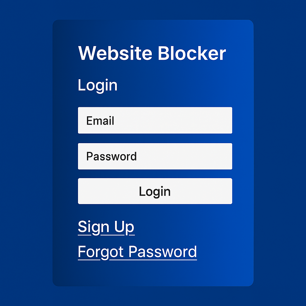 Website-Blocker screenshot 2