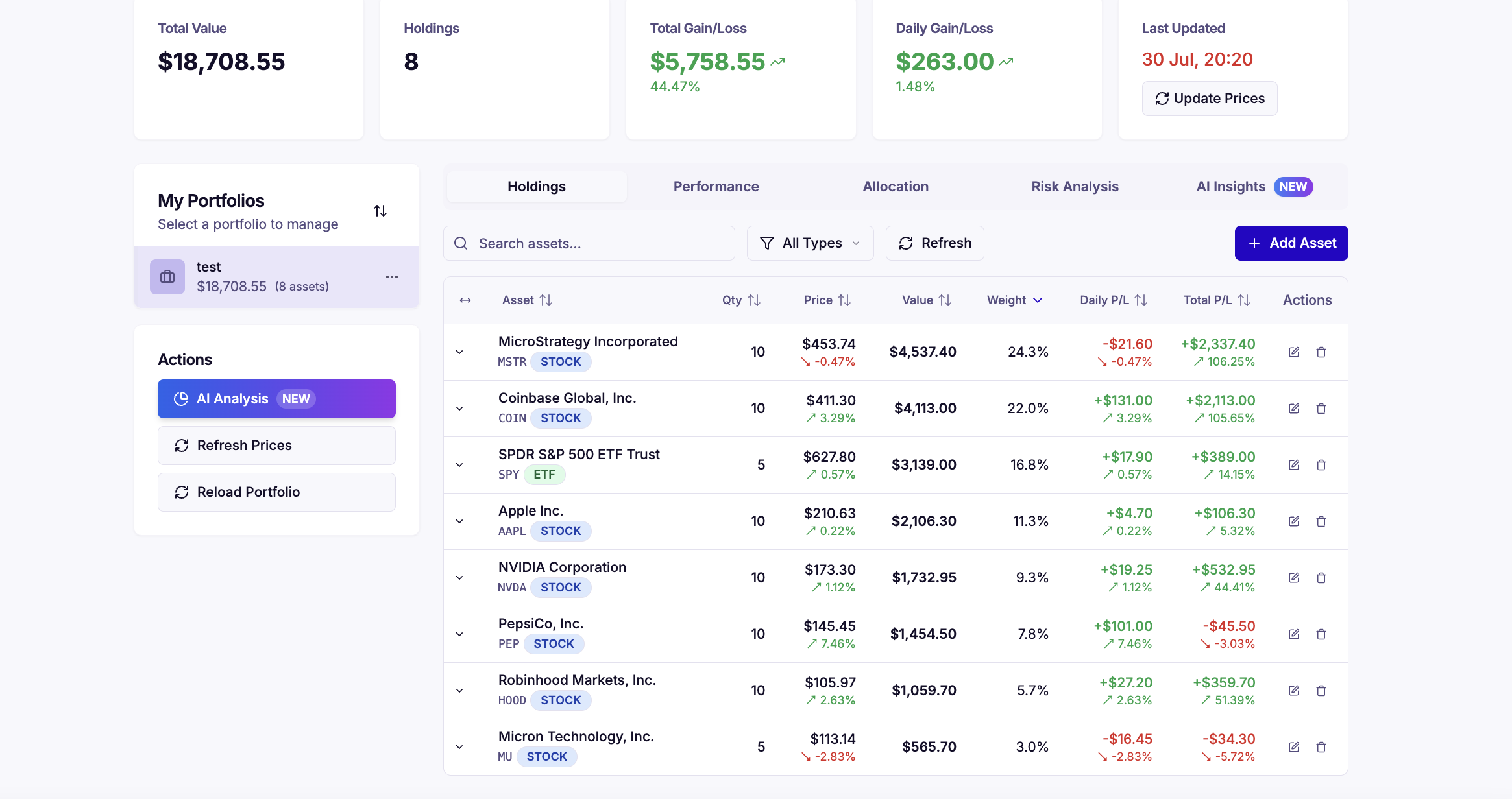 Sirius Investors screenshot 1