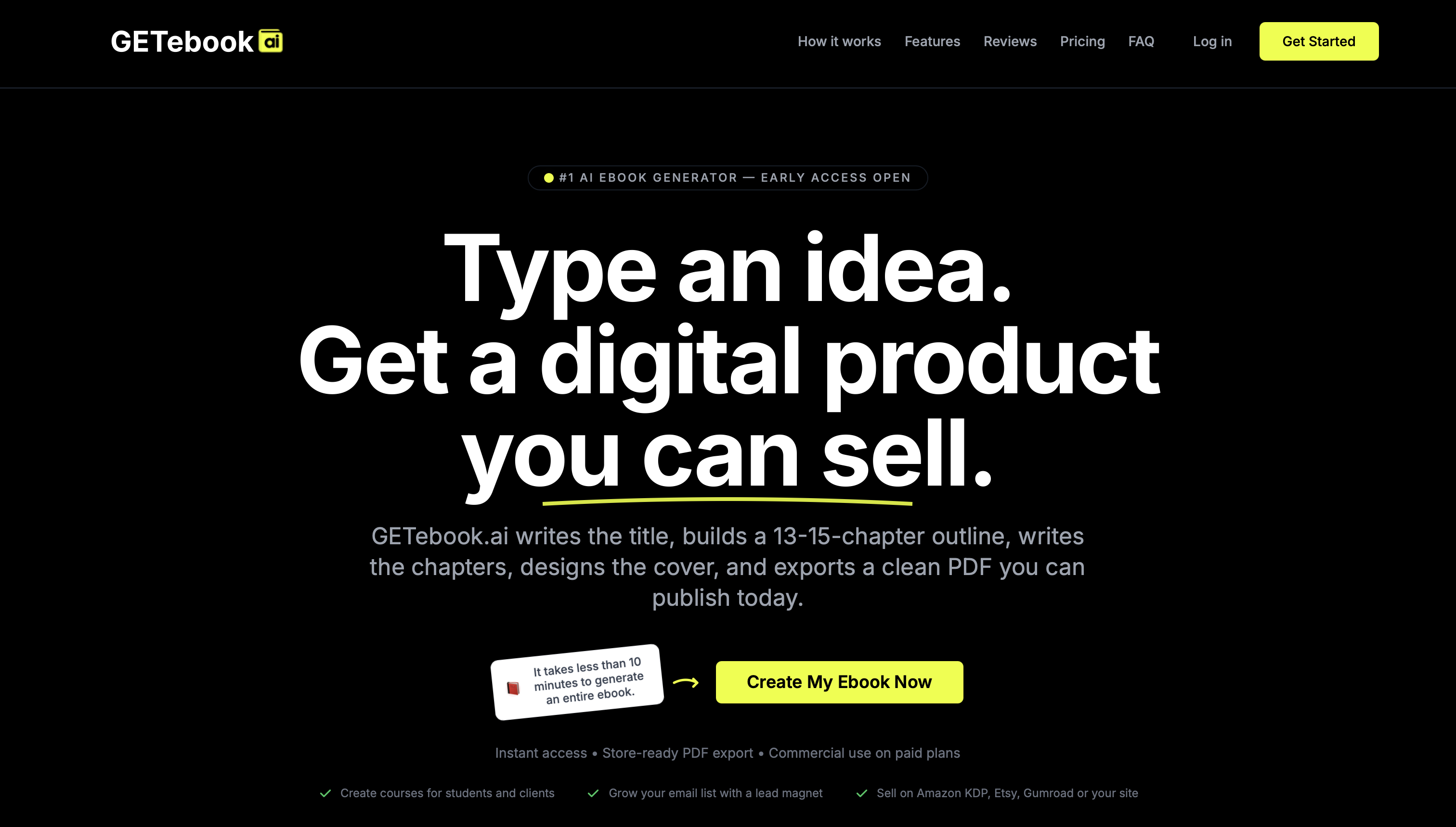 GETebook.ai screenshot 1