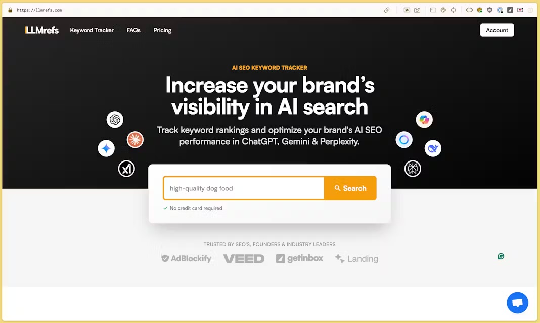 LLMrefs screenshot 1