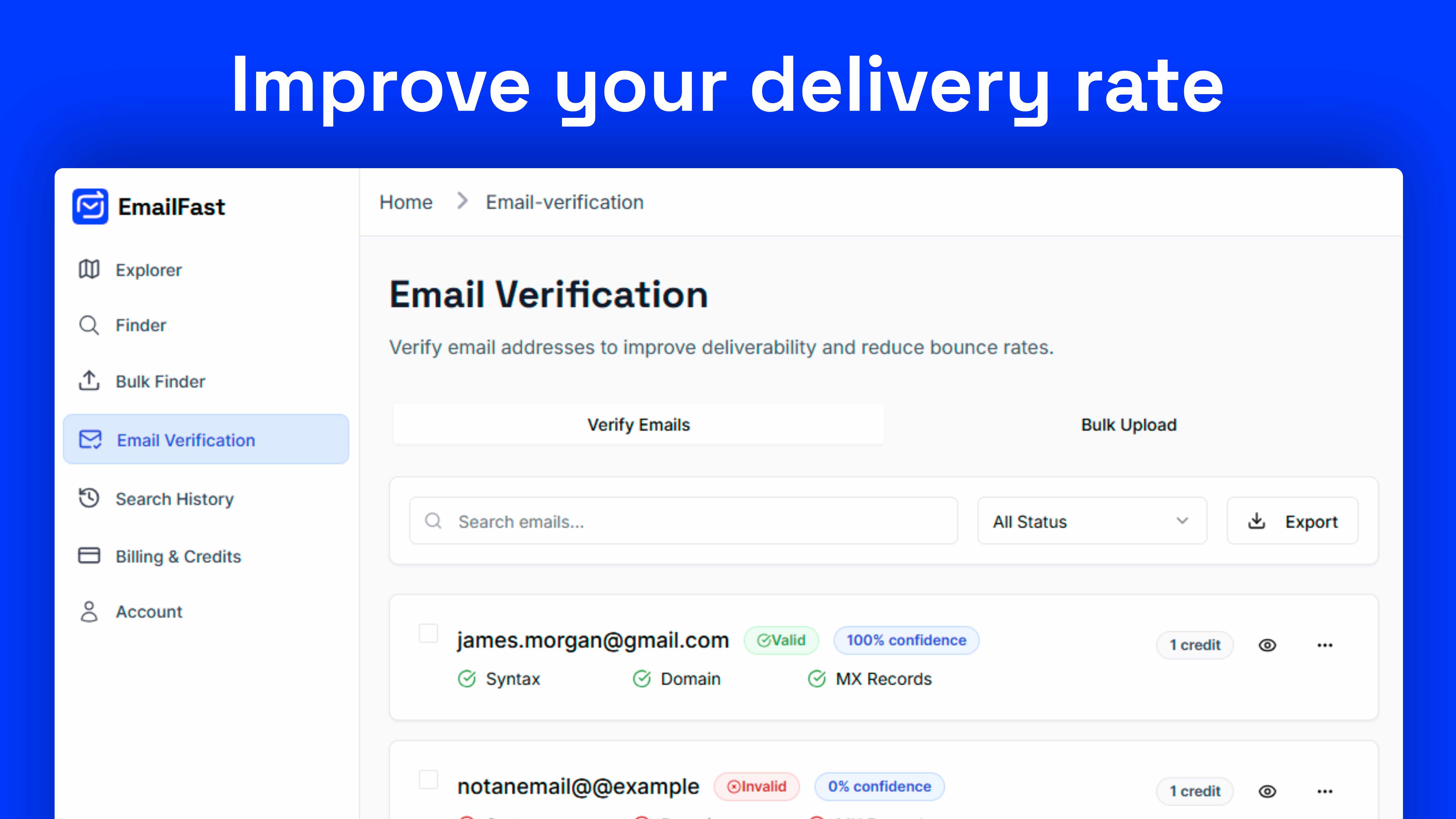 EmailFast screenshot 2