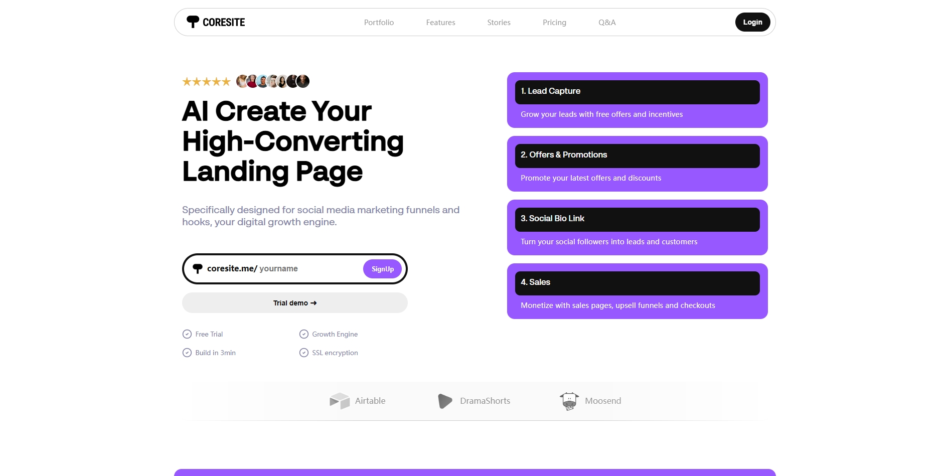 Coresite screenshot 1