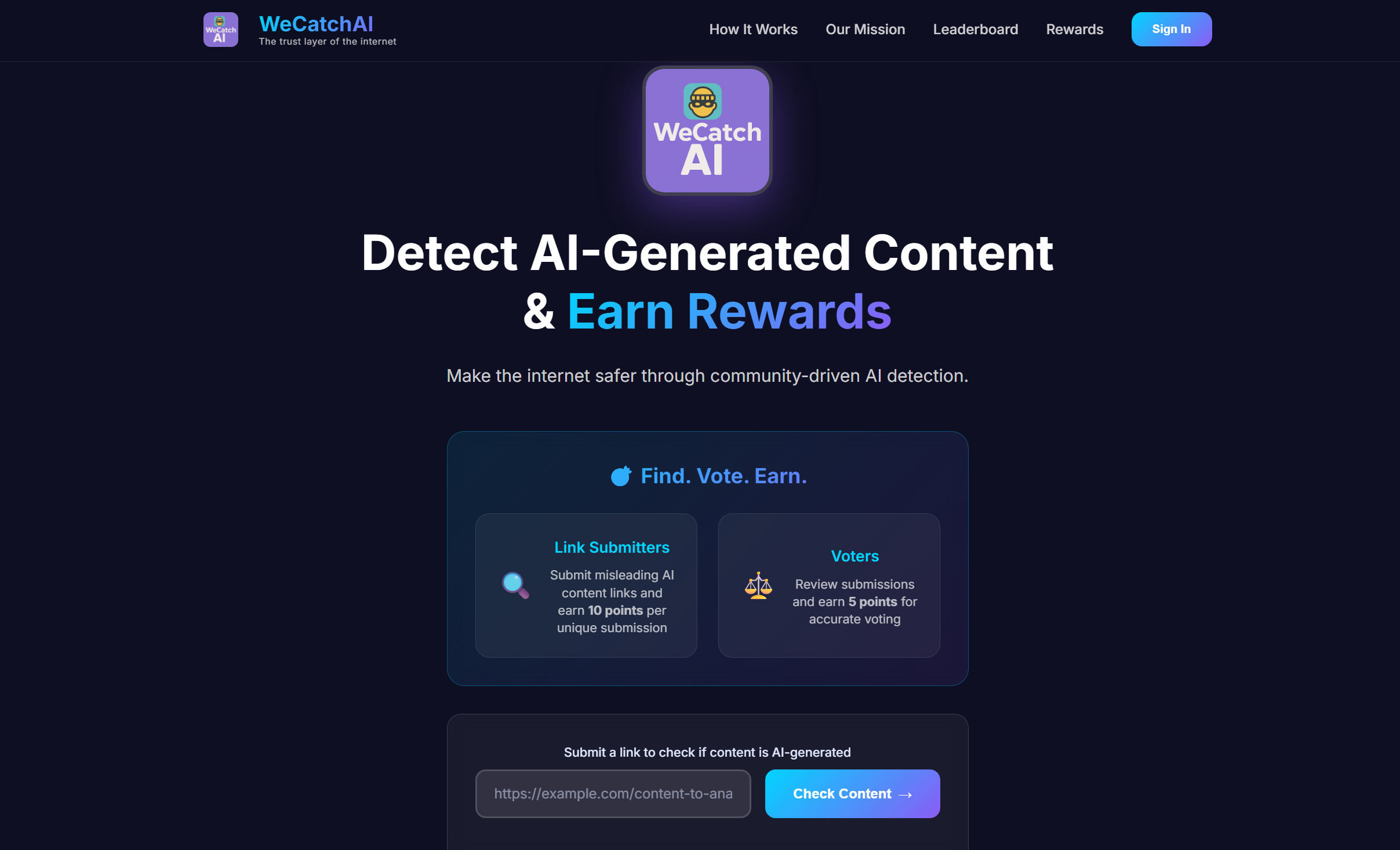 WeCatchAI screenshot 1