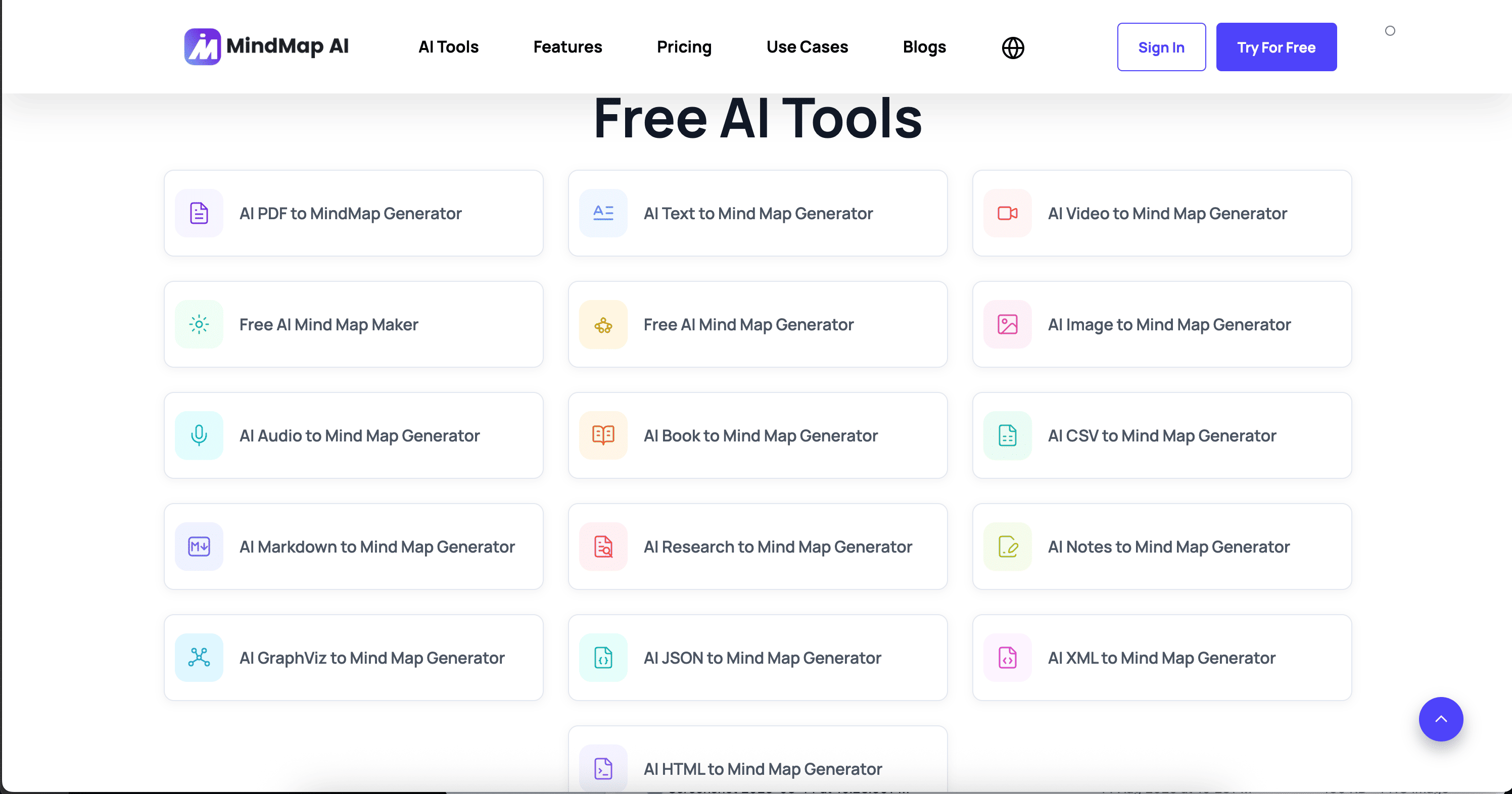 MindMap AI screenshot 2