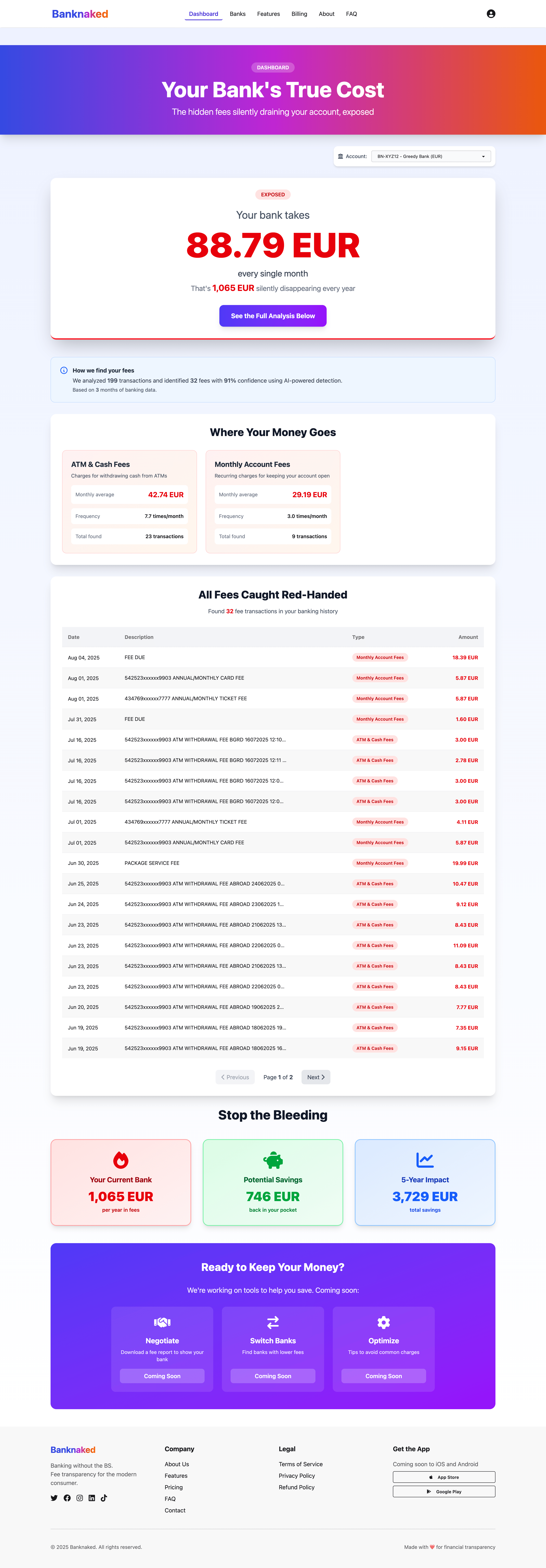 Banknaked screenshot 3