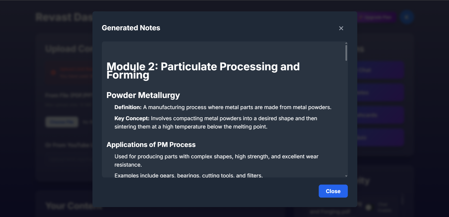 Revast screenshot 2