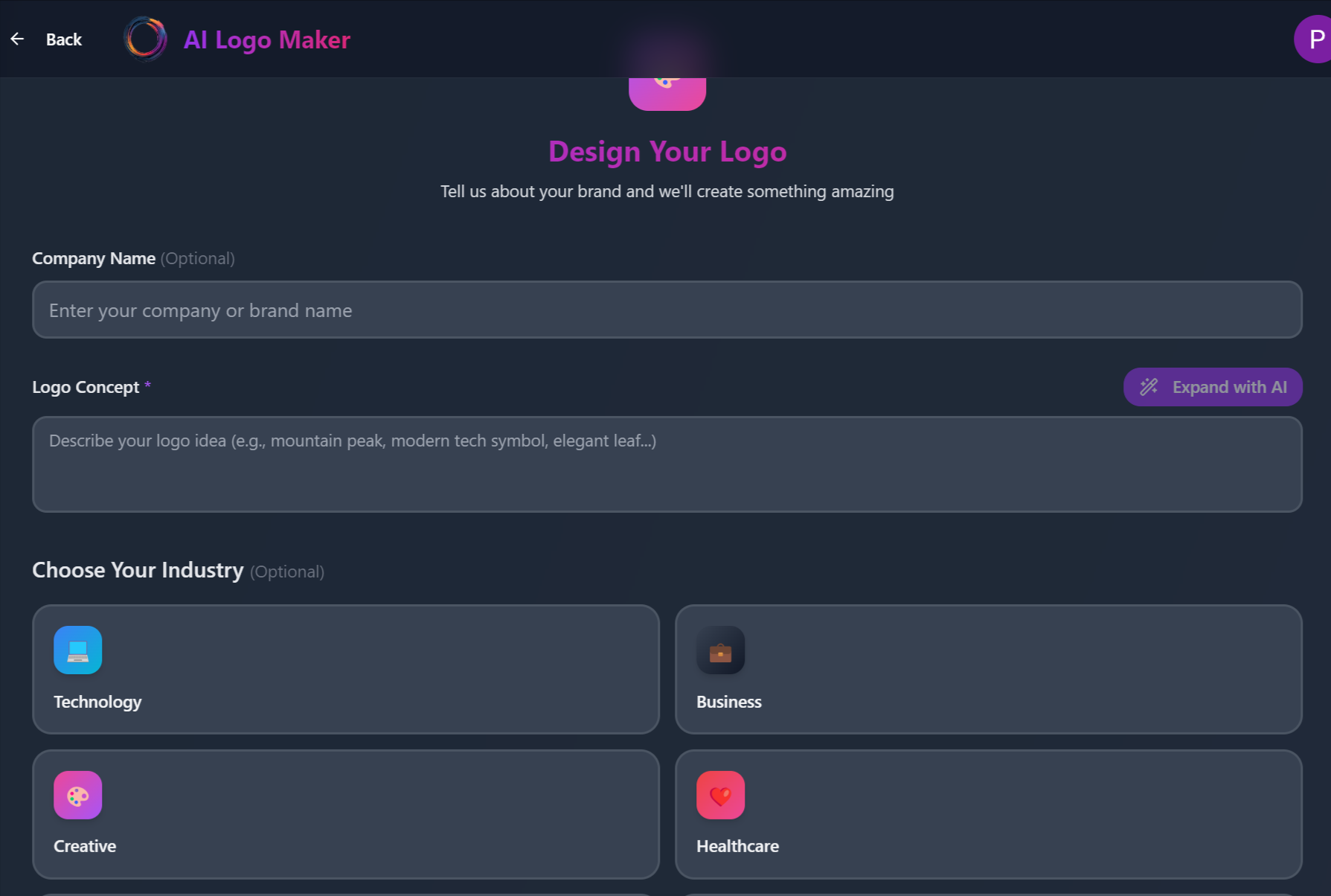 Ai Logo Maker screenshot 1