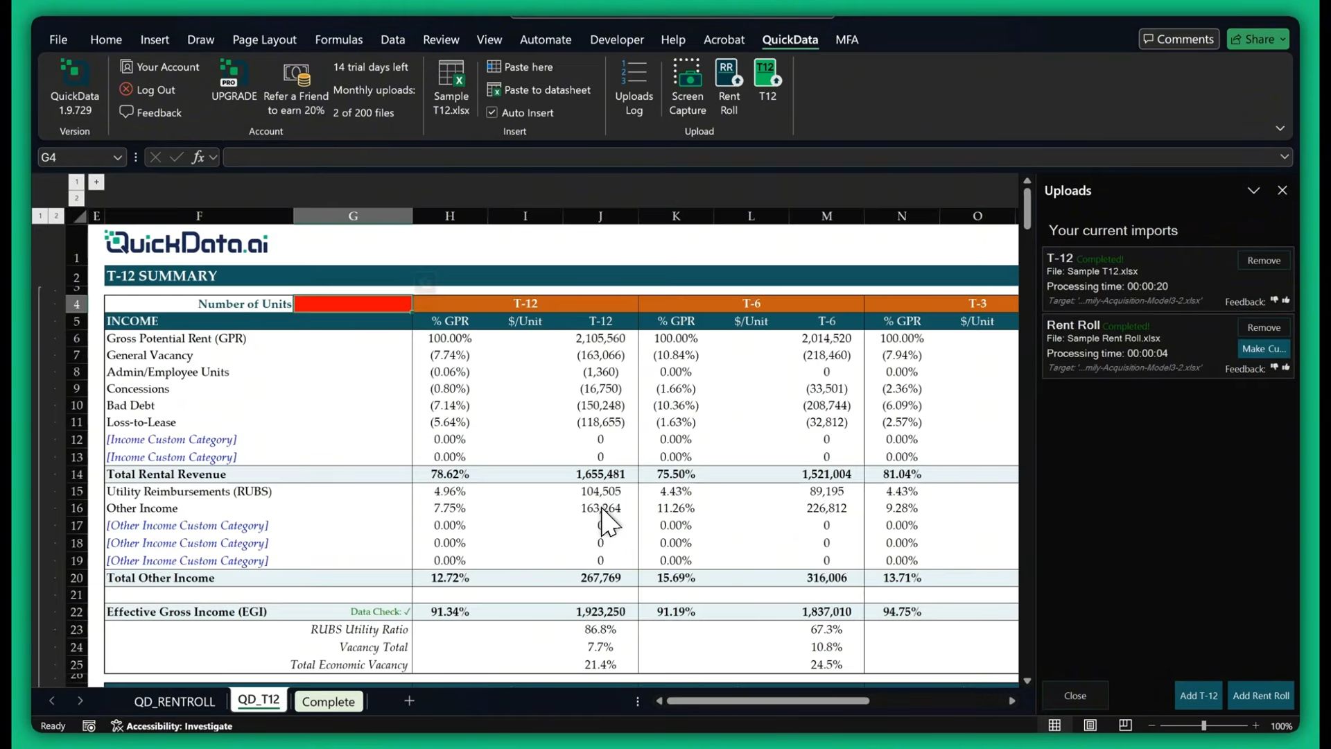 QuickData.ai screenshot 2