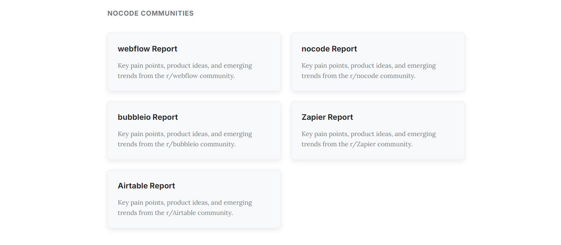 Community Insights screenshot 2