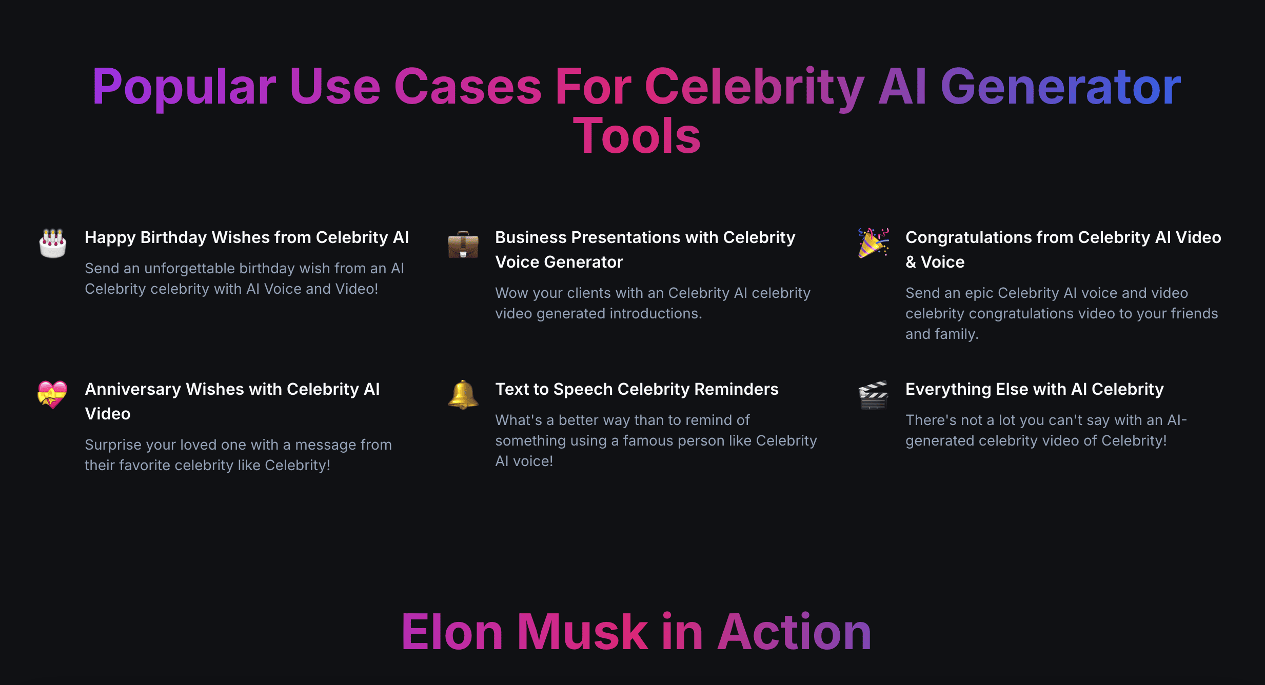 Celebrity AI screenshot 2