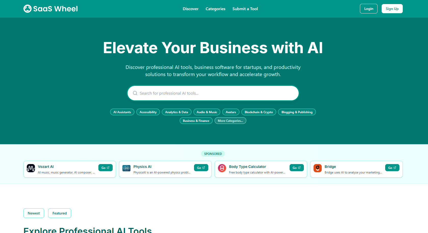 SaaS Wheel screenshot 1