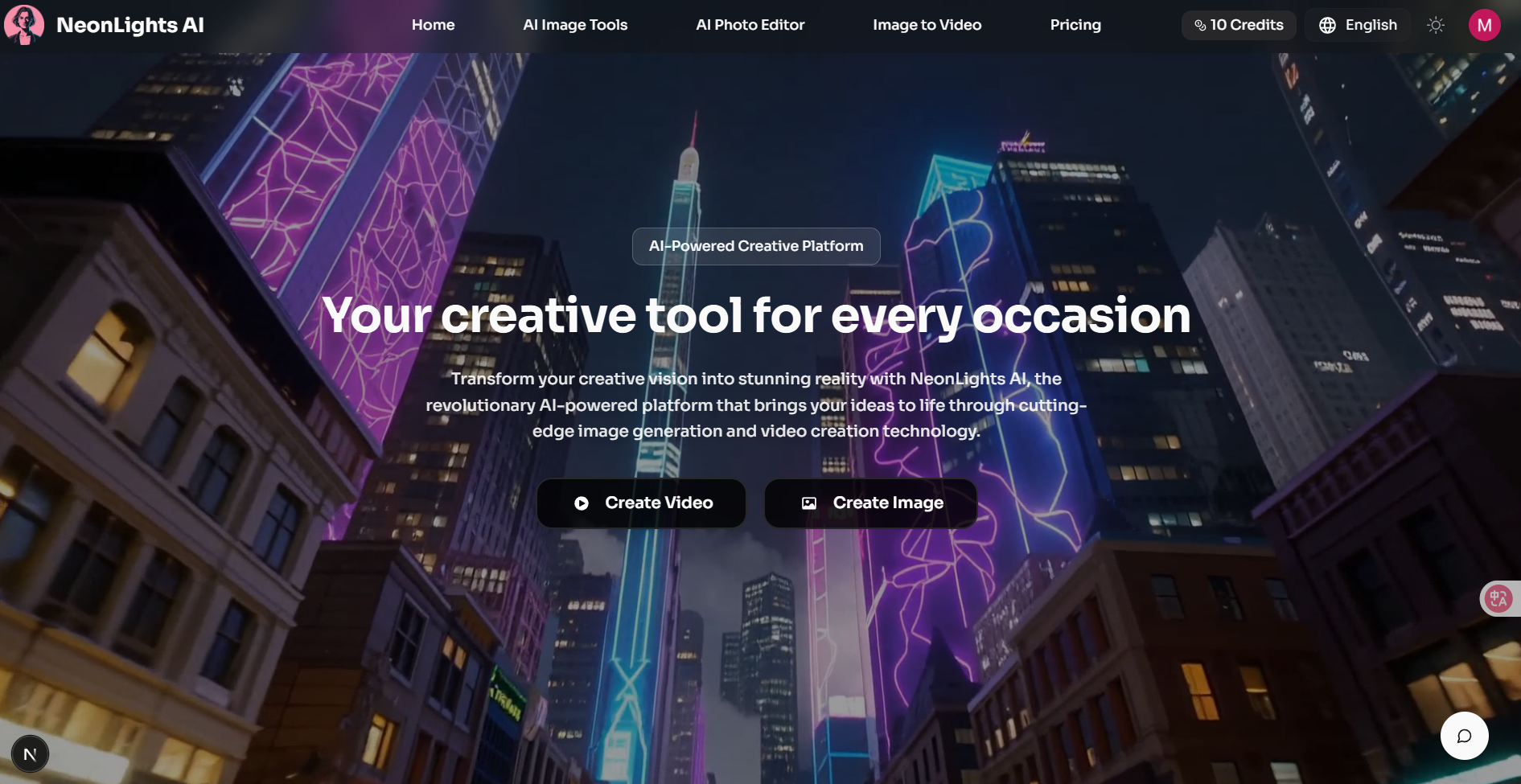 neonlightsai screenshot 1