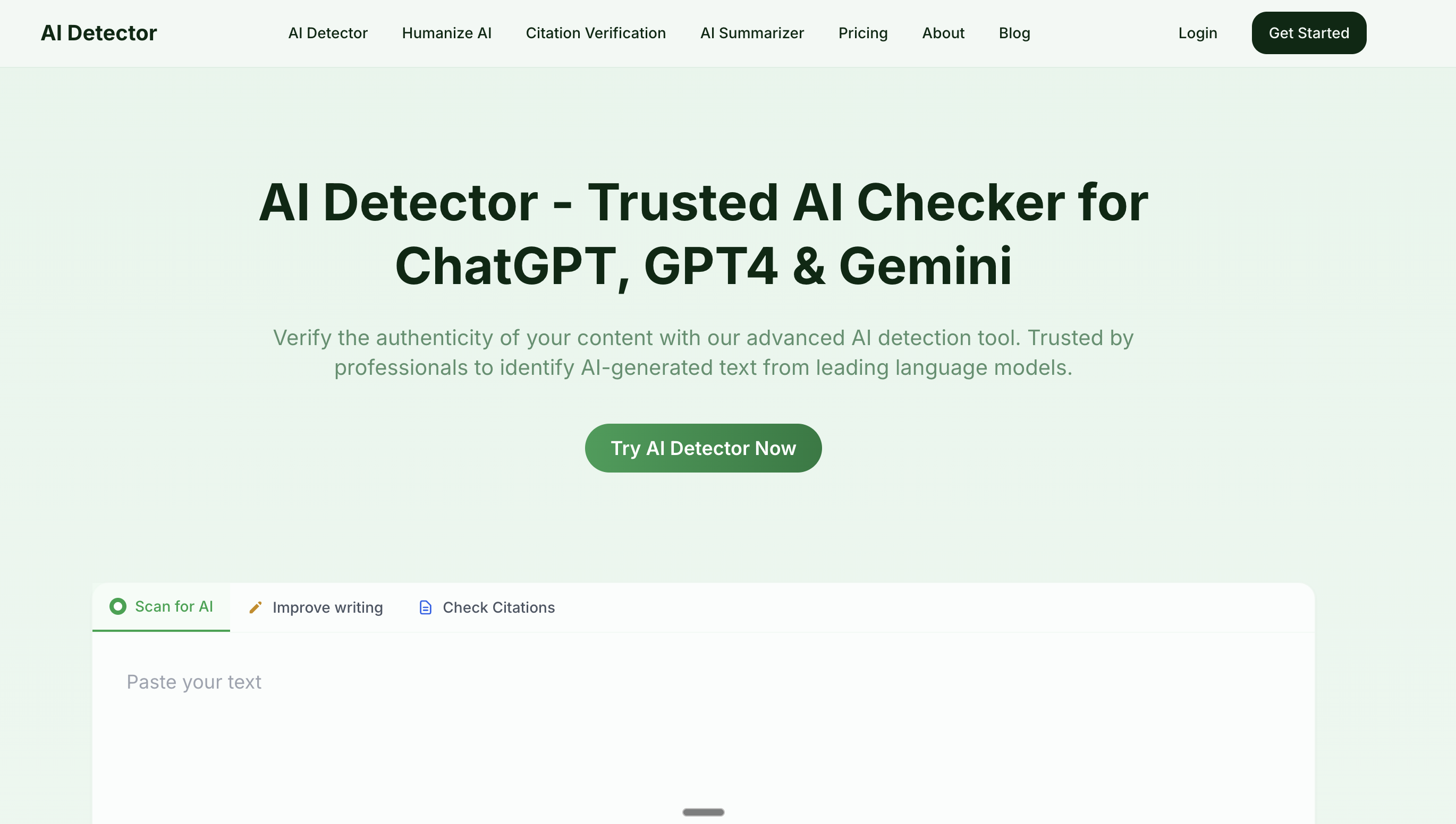 AI Detector screenshot 1