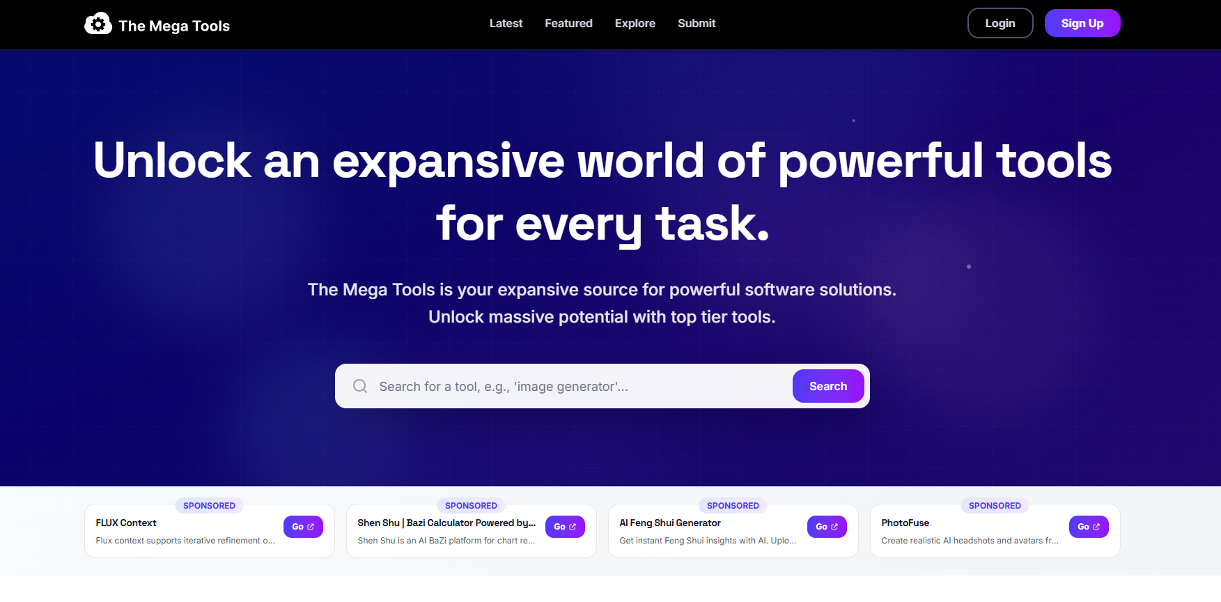 The Mega Tools screenshot 1