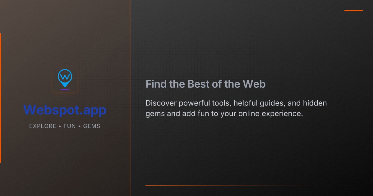 Webspot screenshot 1