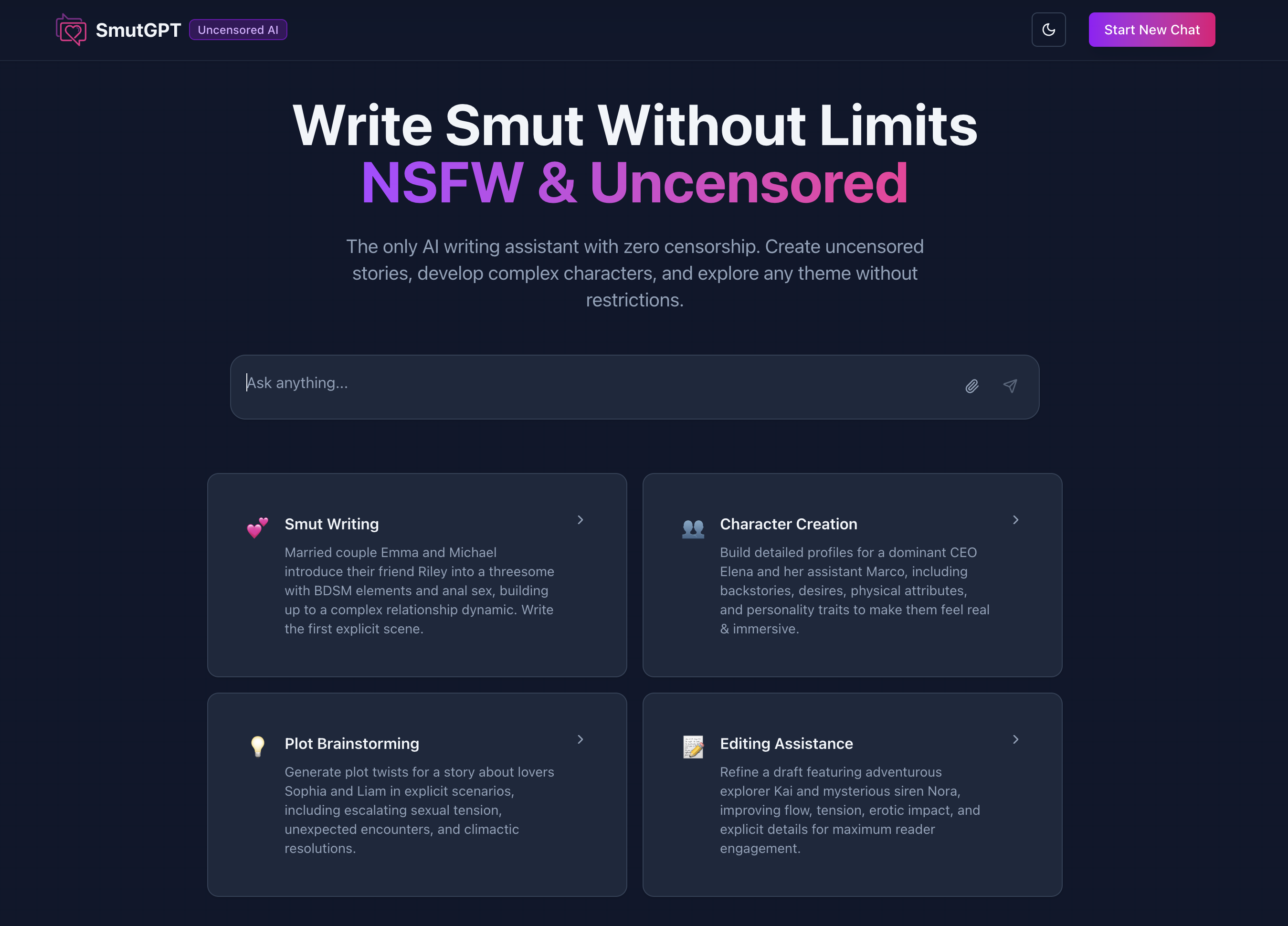 SmutGPT screenshot 1