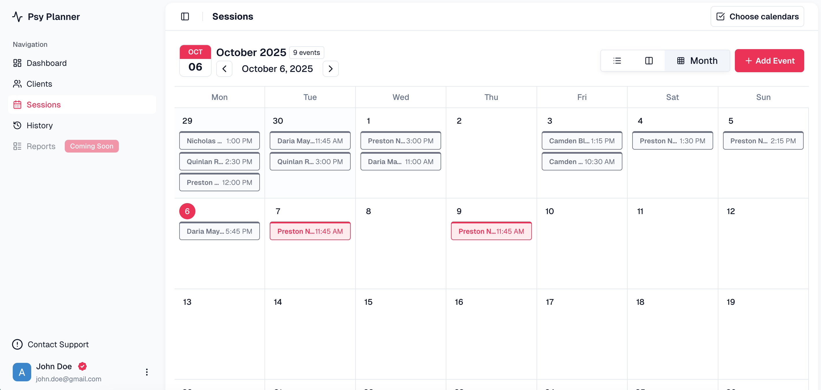 Psy Planner screenshot 3