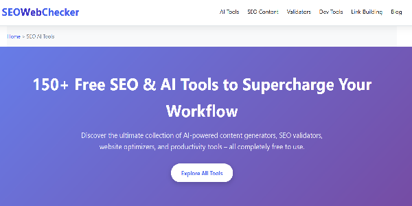 SeoWebChecker screenshot 1