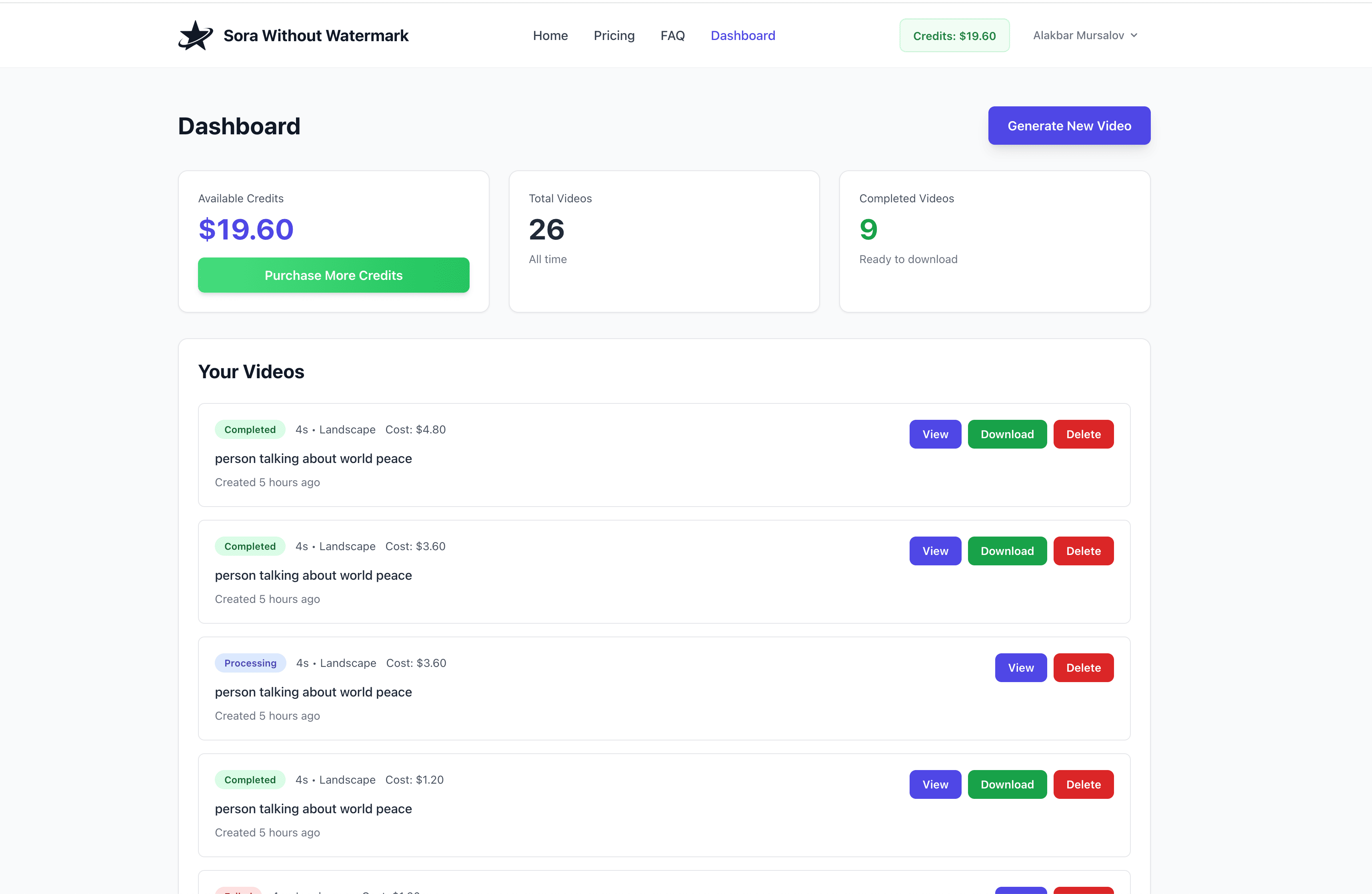 Sora 2 Without Watermark screenshot 2