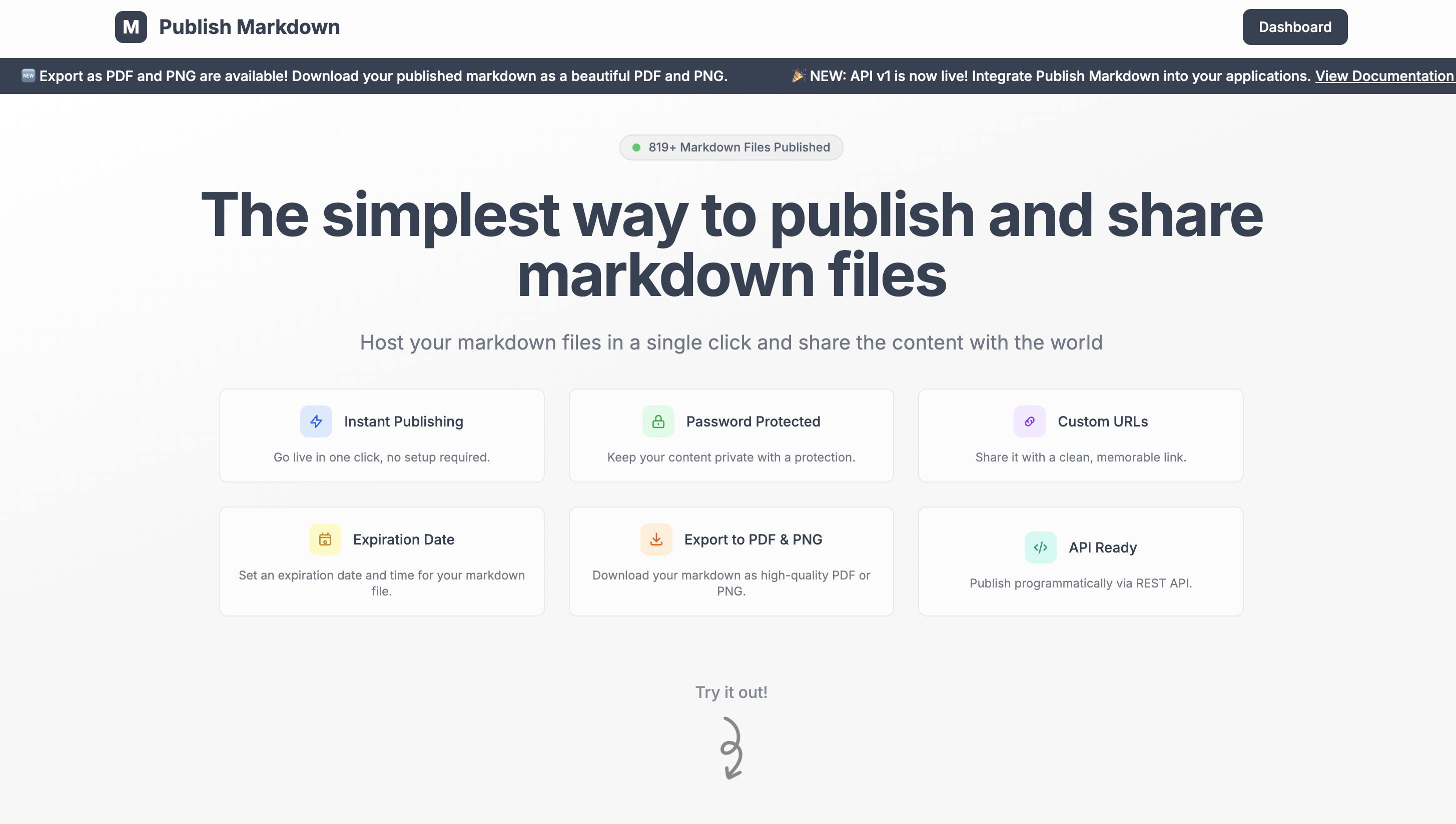 Publish Markdown screenshot 1