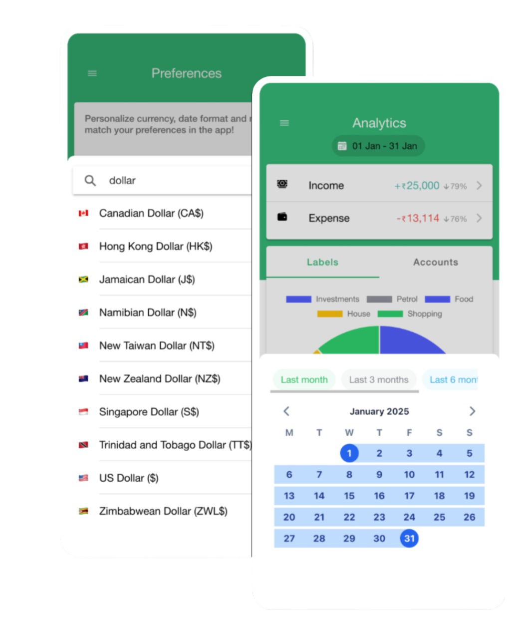 Expenzey screenshot 3