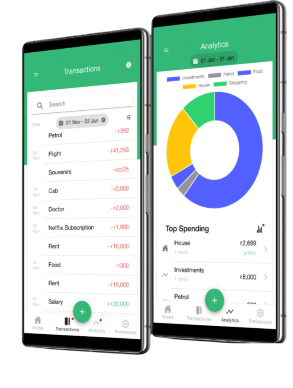 Expenzey screenshot 2