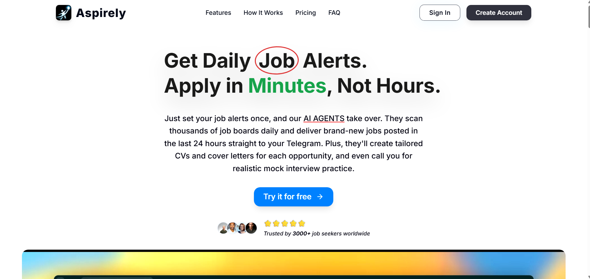 Aspirely screenshot 1